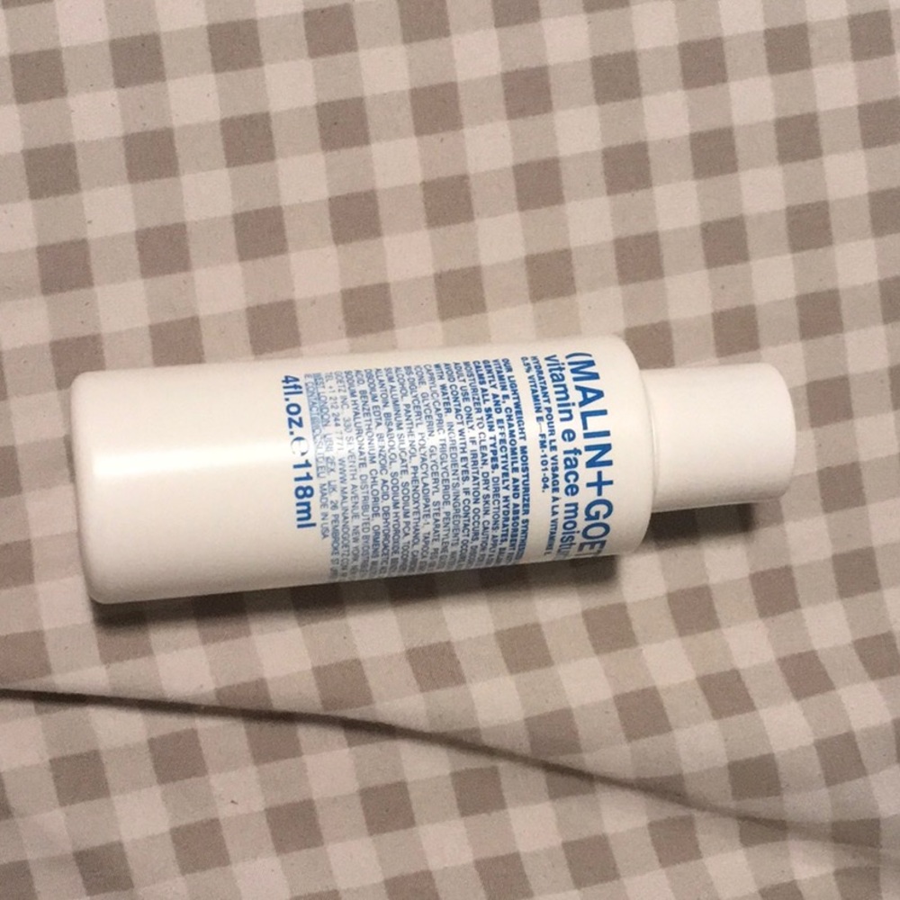 Malin+Goetz vitamin E moisturizer